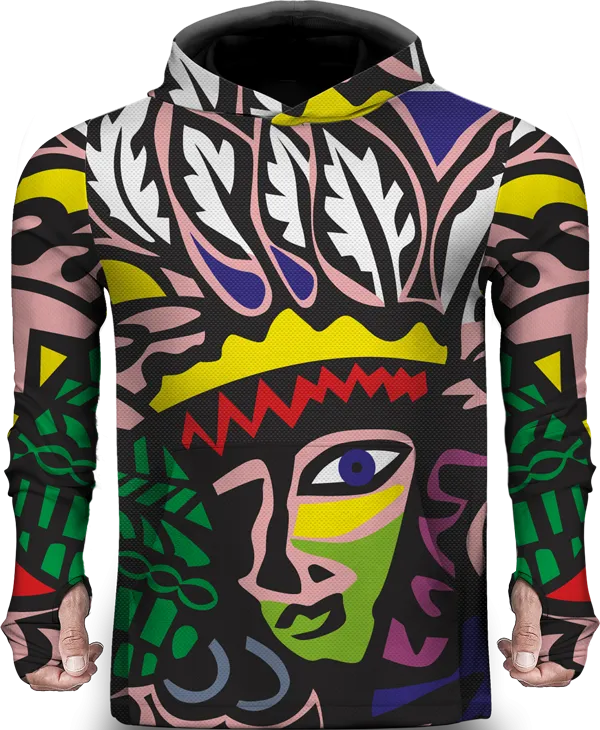 REDSKIN FACE LIGHTWEIGHT SUN HOODIE