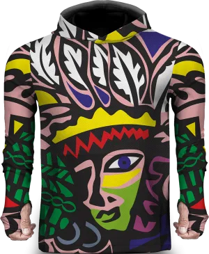 REDSKIN FACE LIGHTWEIGHT SUN HOODIE