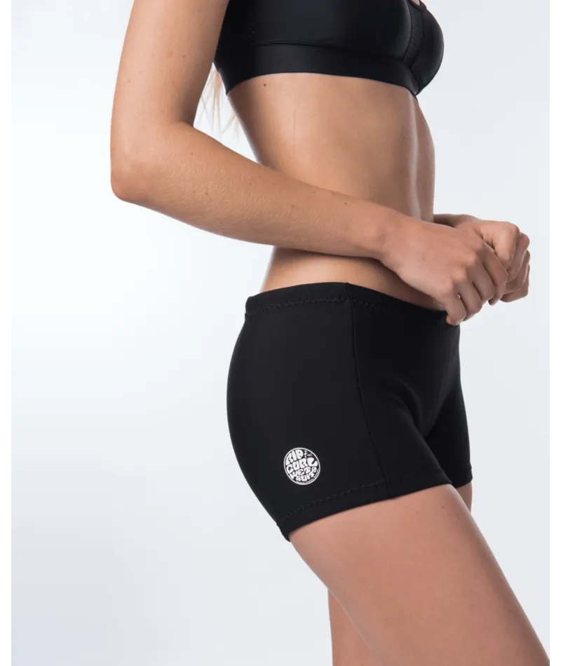 Rip Curl G Bomb 1mm Neo Boyleg Wetsuit Short - Black