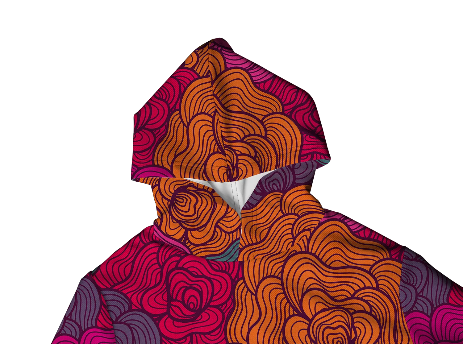 ROSE COLOR LIGHTWEIGHT SUN HOODIE