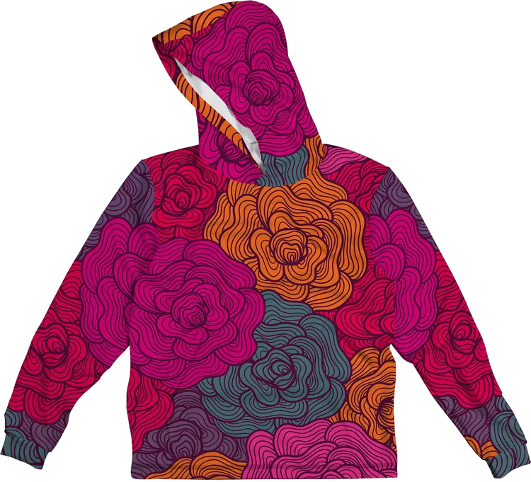 ROSE COLOR LIGHTWEIGHT SUN HOODIE