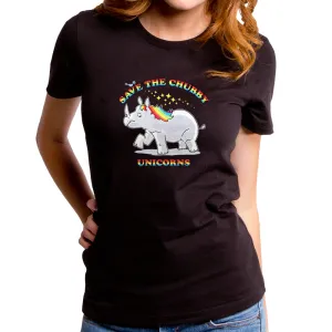 Save the Chubby Rhino Women's T-Shirt