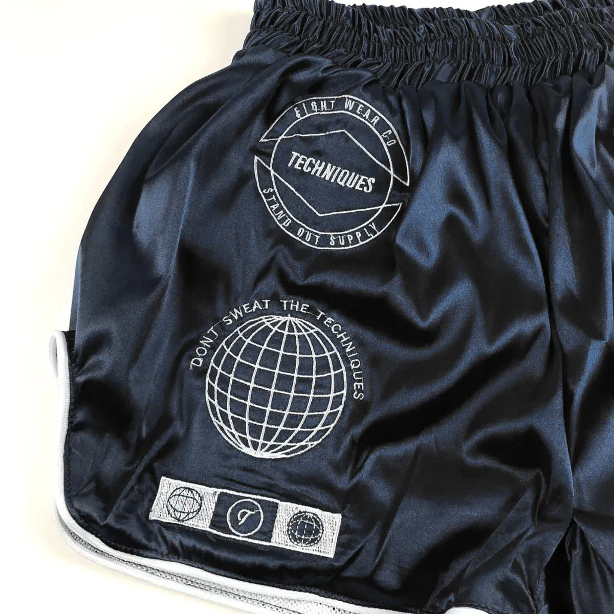Shorts Muay Thai Style Standout Supply Black Techniques (Canada)
