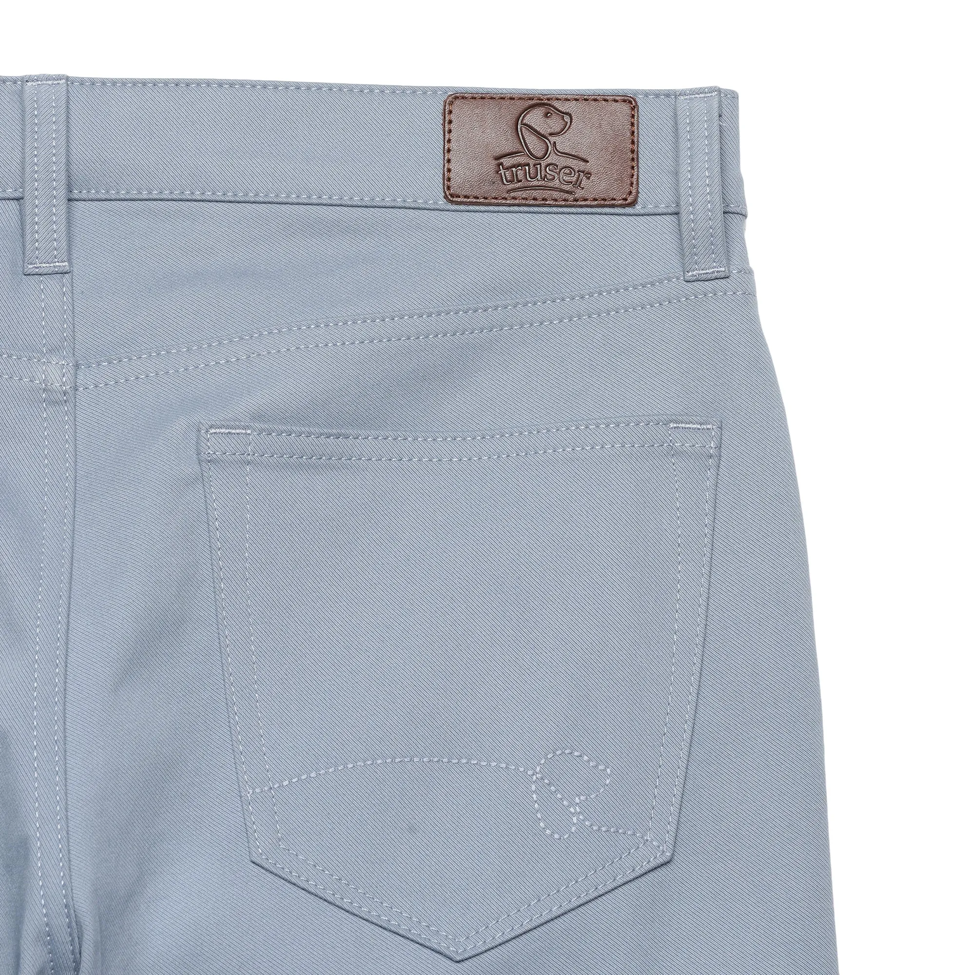 Skinny Fit Luxe Five-Pocket Pants - Wash Denim