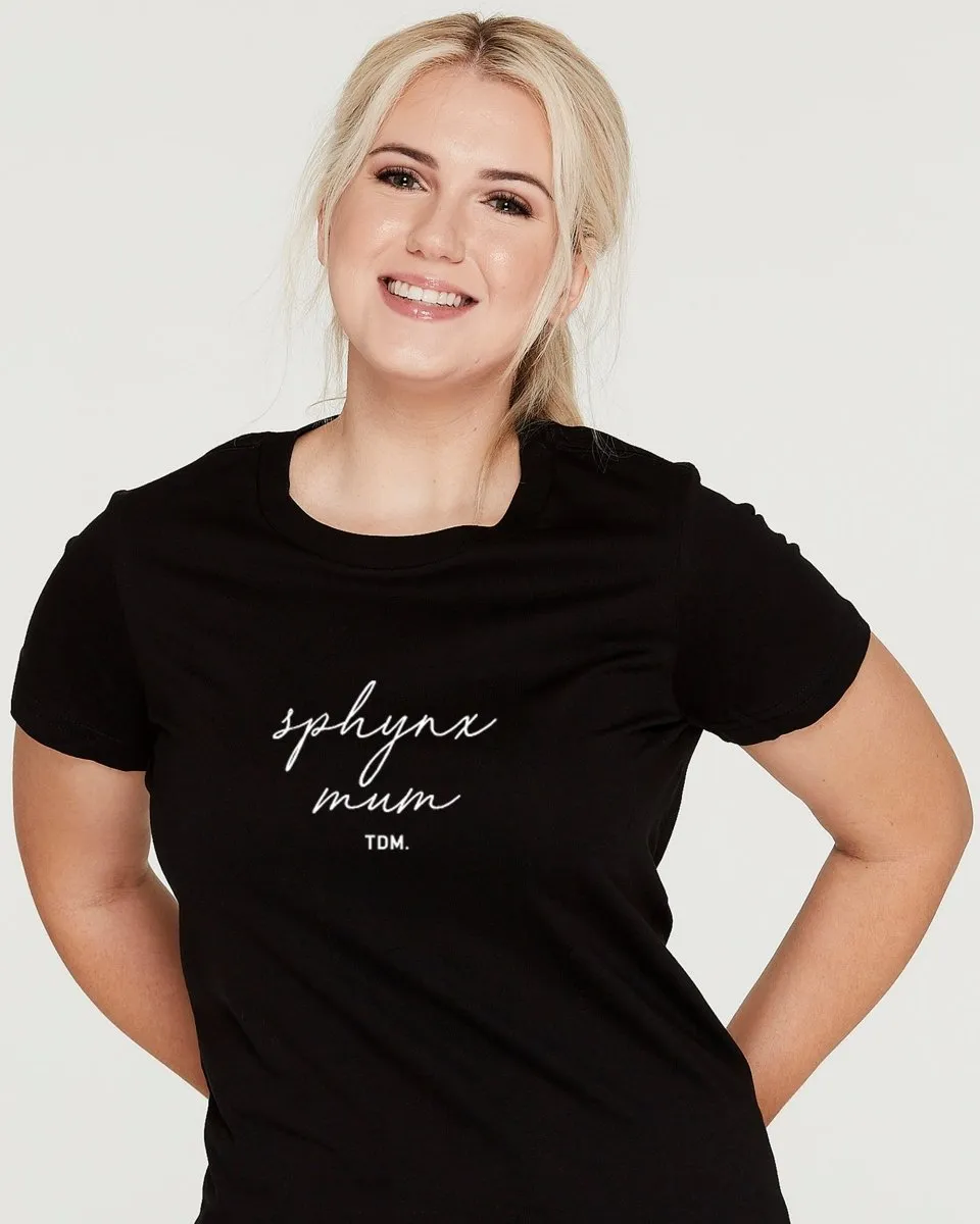 Sphynx Mum Illustration: Classic T-Shirt