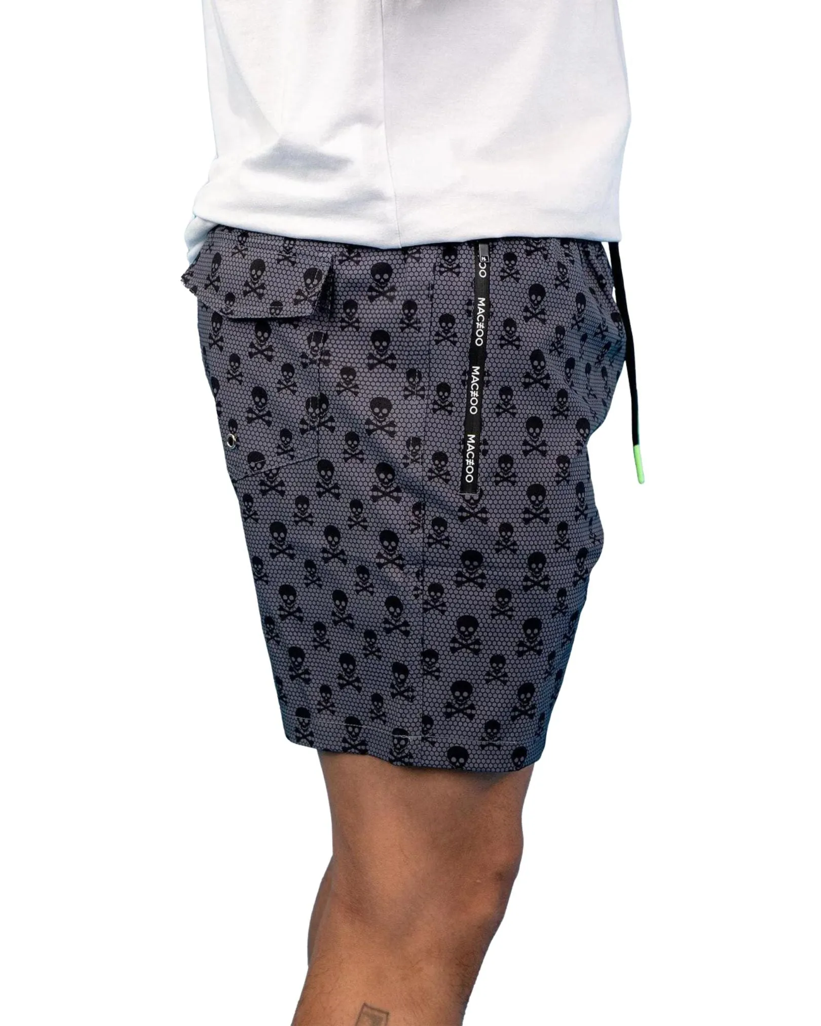 Swim Lion Skullcrossbones - Grey