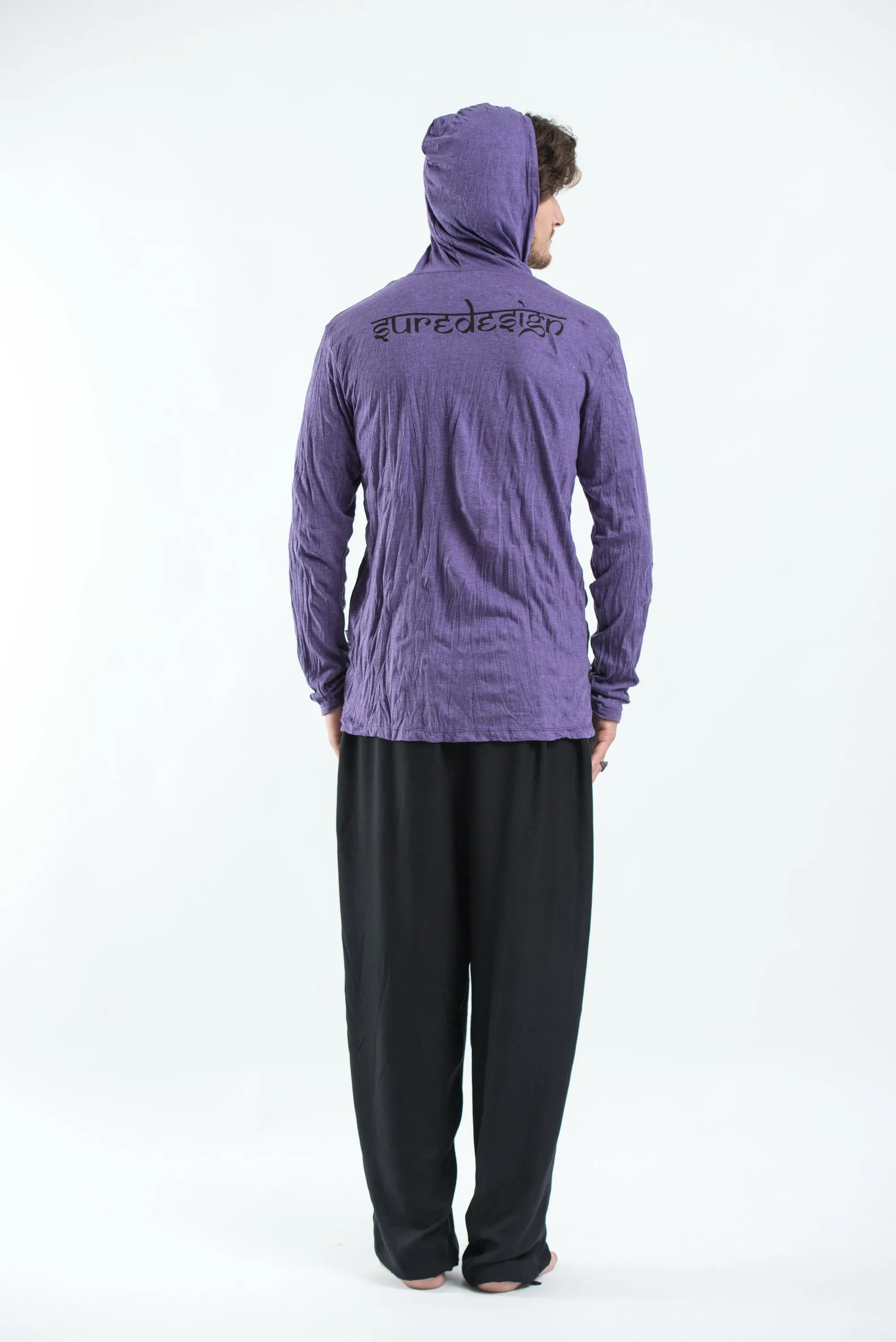 Unisex Tree of Life Hoodie in Purple
