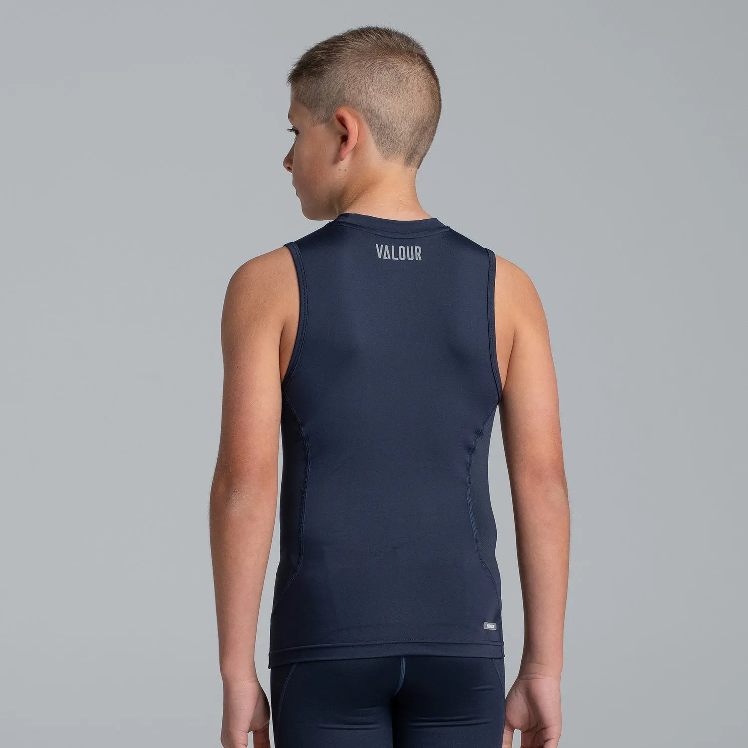 Valour Compression - Boy's Ink Tank Top