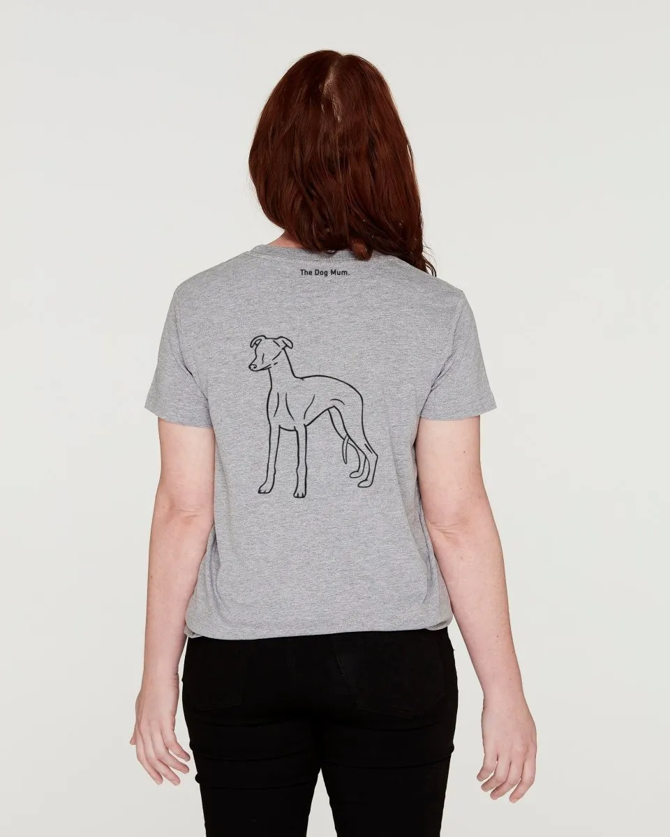 Whippet Mum Illustration: Classic T-Shirt