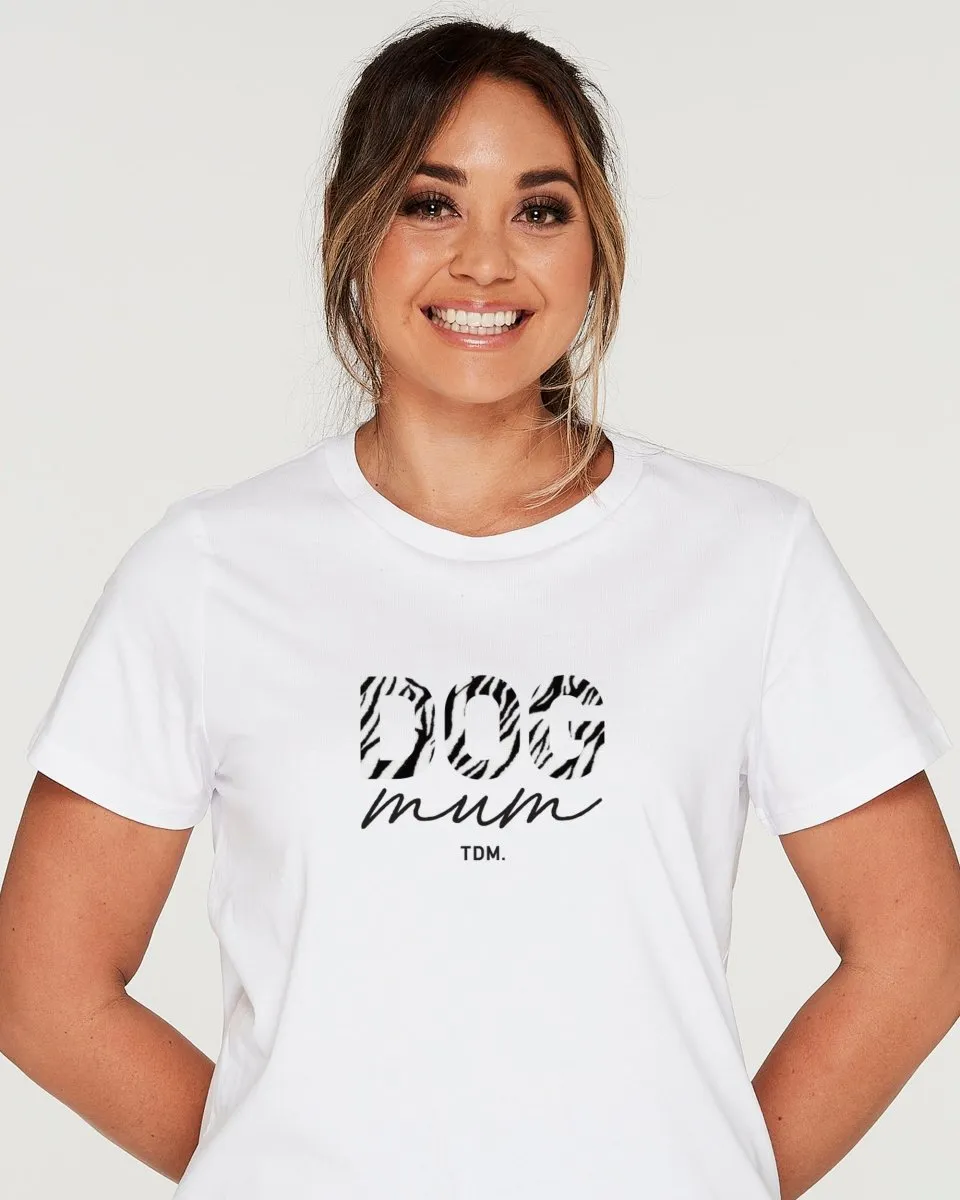 Wild One Zebra: Dog Mum Classic T-Shirt