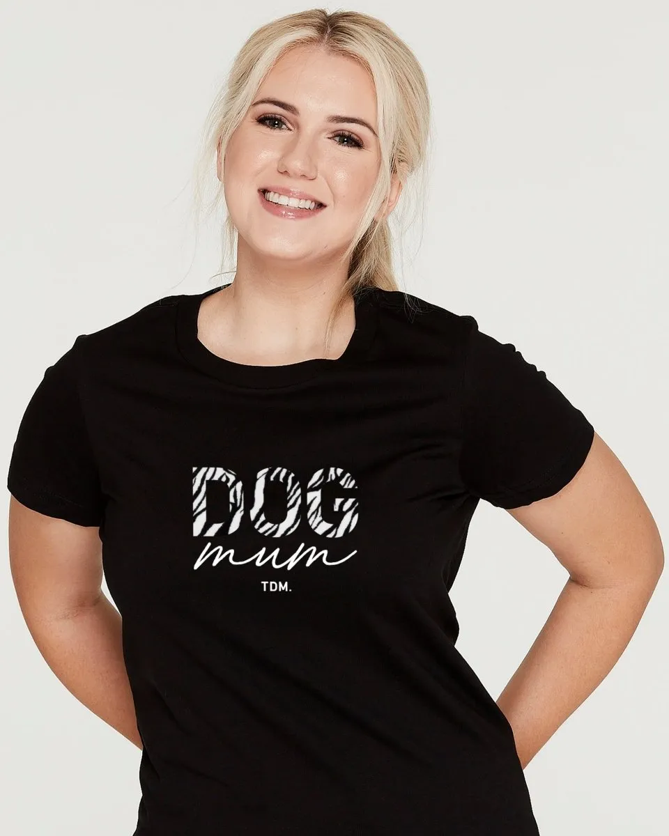 Wild One Zebra: Dog Mum Classic T-Shirt