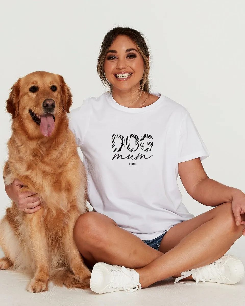 Wild One Zebra: Dog Mum Classic T-Shirt