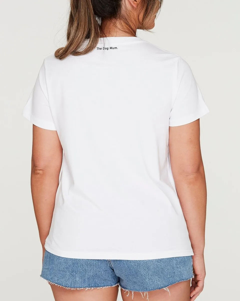 Wild One Zebra: Dog Mum Classic T-Shirt