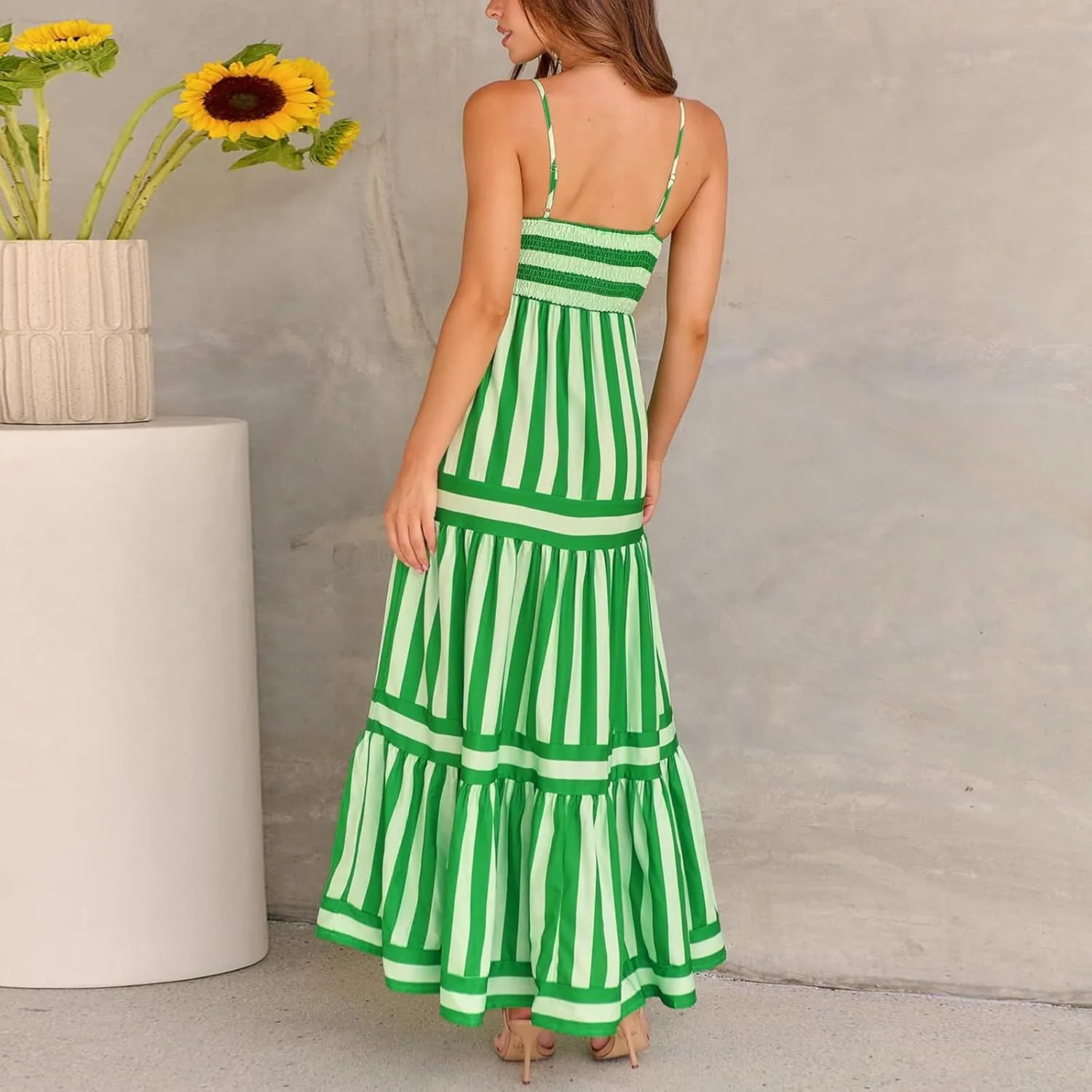 Women's Colorful Summer Beach Dress
