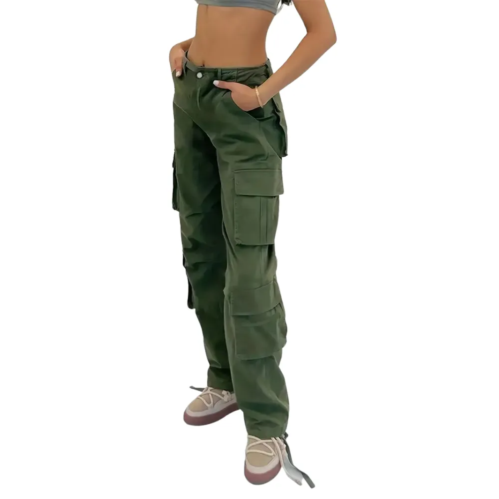 Women's Low Waist Versatile Cargo Pants